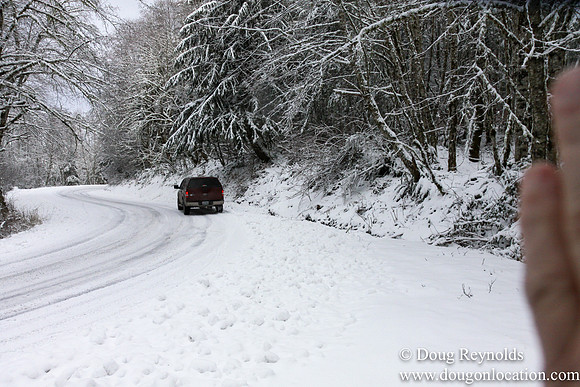 Snow Roads Mt HoodOregon