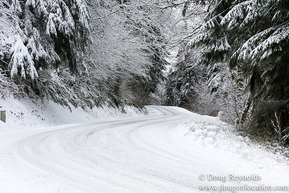 Snow Roads Mt HoodOregon