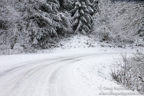 Snow Roads Mt HoodOregon