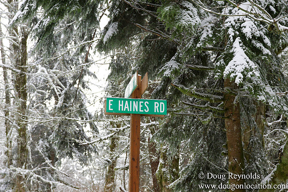 Snow Roads Mt HoodOregon