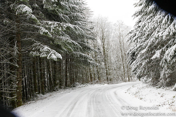 Snow Roads Mt HoodOregon