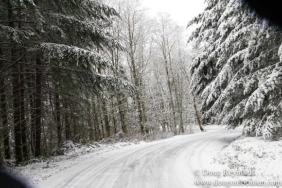 Snow Roads Mt HoodOregon