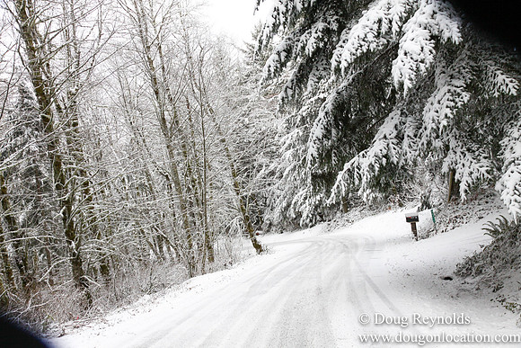 Snow Roads Mt HoodOregon