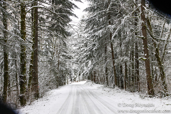 Snow Roads Mt HoodOregon