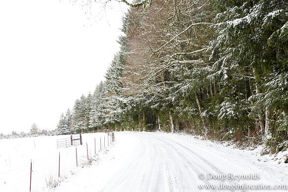 Snow Roads Mt HoodOregon