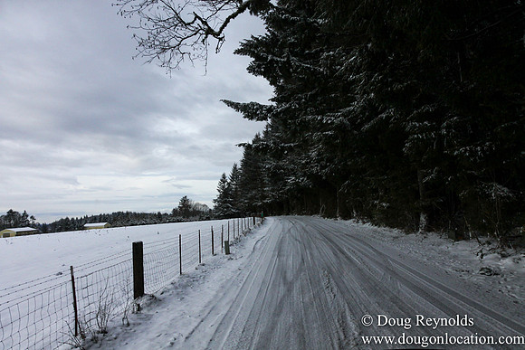 Snow Roads Mt HoodOregon
