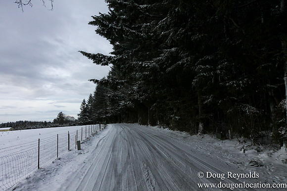 Snow Roads Mt HoodOregon