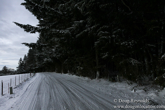 Snow Roads Mt HoodOregon
