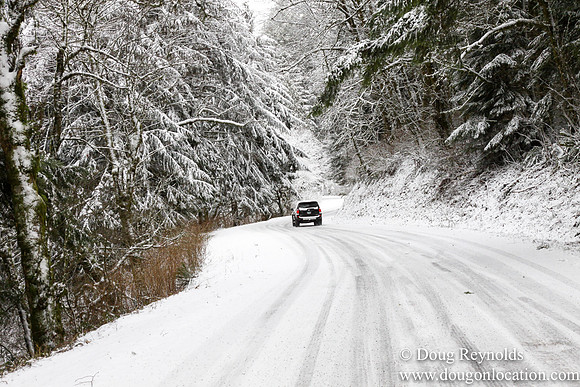 Snow Roads Mt HoodOregon
