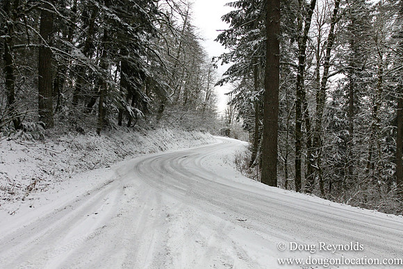 Snow Roads Mt HoodOregon