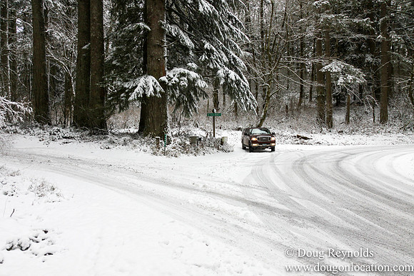 Snow Roads Mt HoodOregon