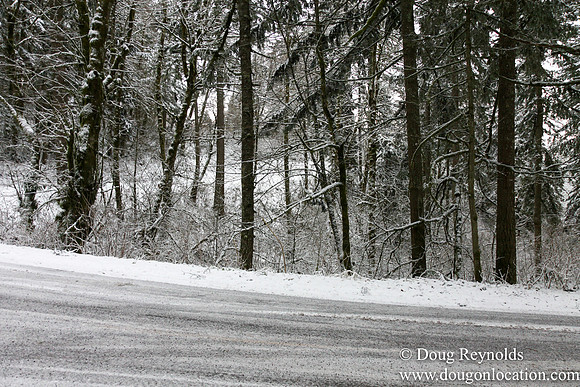 Snow Roads Mt HoodOregon