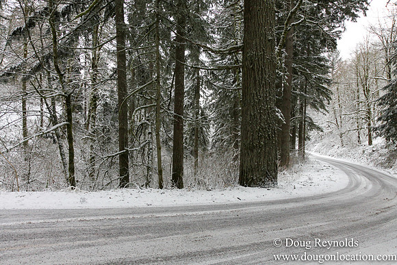 Snow Roads Mt HoodOregon
