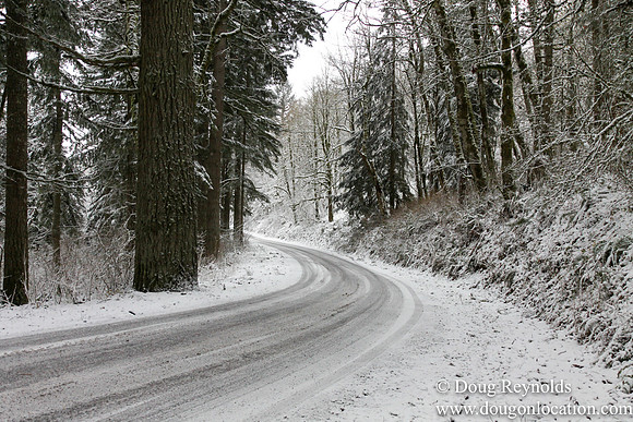 Snow Roads Mt HoodOregon