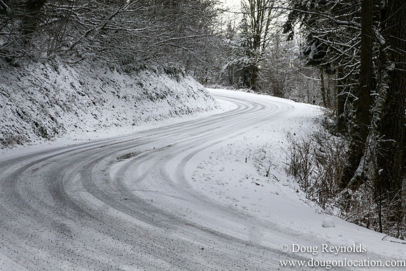 Snow Roads Mt HoodOregon