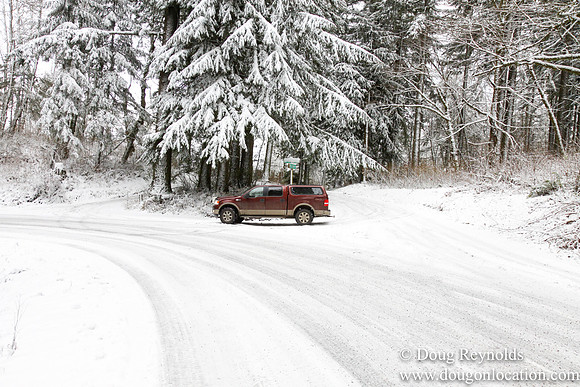 Snow Roads Mt HoodOregon
