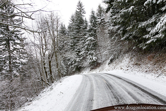 Snow Roads Mt HoodOregon