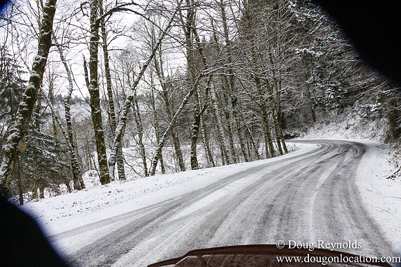 Snow Roads Mt HoodOregon