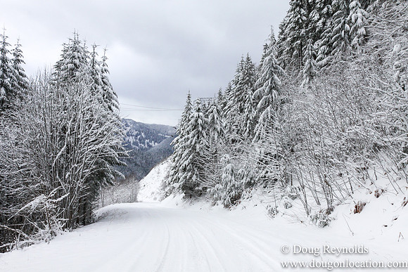 Snow Roads Mt HoodOregon