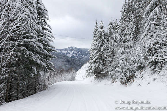 Snow Roads Mt HoodOregon