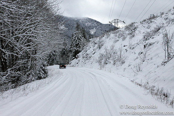 Snow Roads Mt HoodOregon