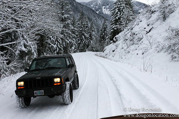 Snow Roads Mt HoodOregon