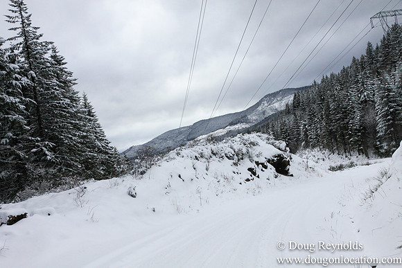 Snow Roads Mt HoodOregon