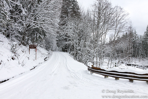 Snow Roads Mt HoodOregon