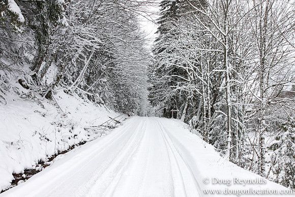 Snow Roads Mt HoodOregon