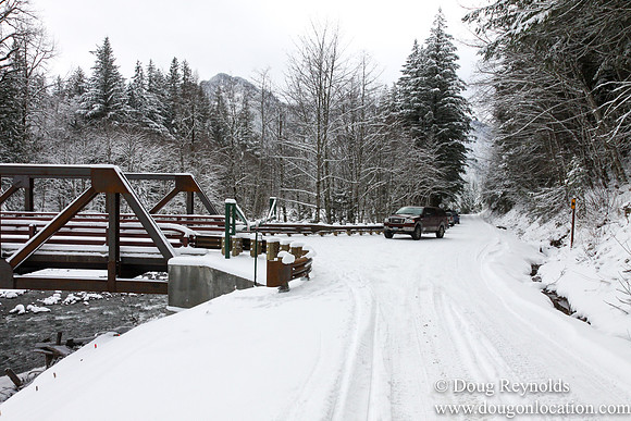 Snow Roads Mt HoodOregon