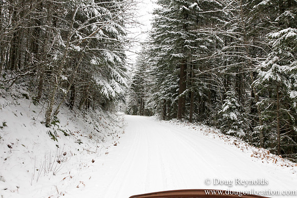 Snow Roads Mt HoodOregon