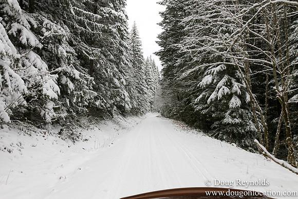 Snow Roads Mt HoodOregon