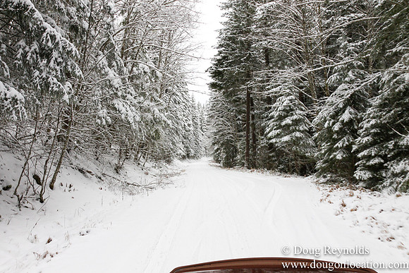 Snow Roads Mt HoodOregon