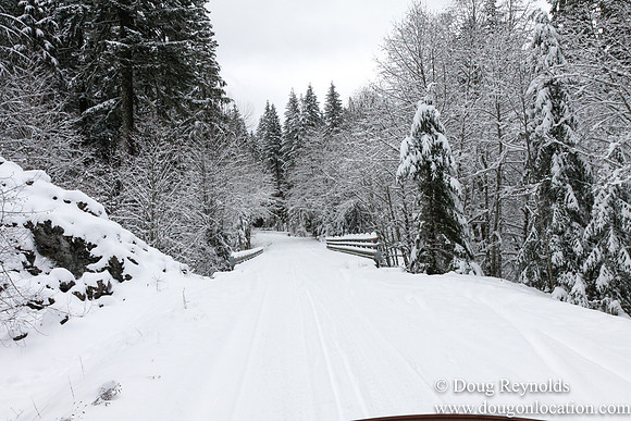 Snow Roads Mt HoodOregon