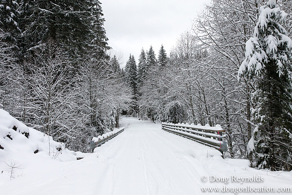 Snow Roads Mt HoodOregon