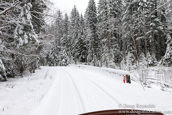 Snow Roads Mt HoodOregon