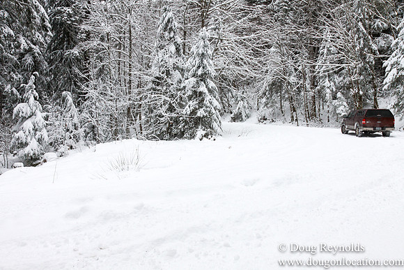 Snow Roads Mt HoodOregon