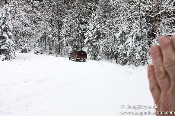 Snow Roads Mt HoodOregon