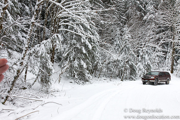 Snow Roads Mt HoodOregon