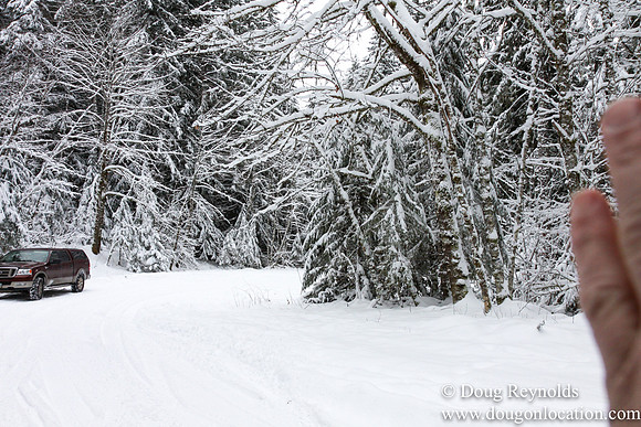 Snow Roads Mt HoodOregon