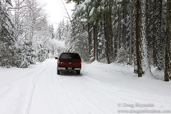 Snow Roads Mt HoodOregon