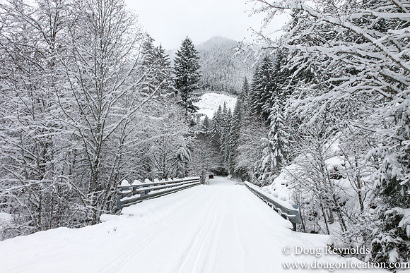 Snow Roads Mt HoodOregon