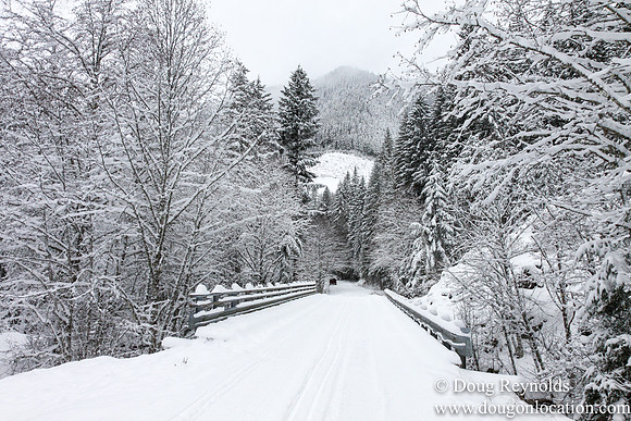 Snow Roads Mt HoodOregon