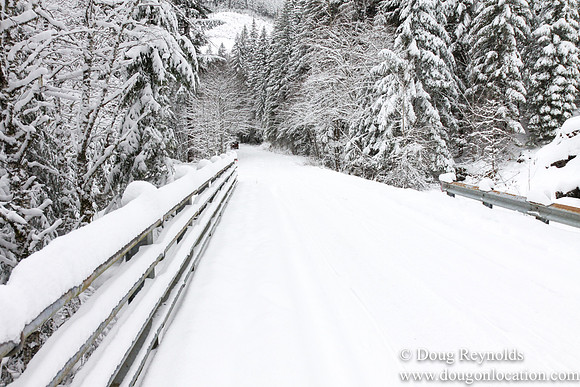 Snow Roads Mt HoodOregon