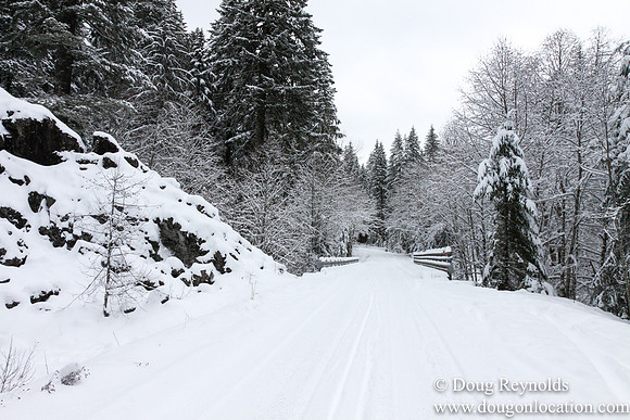 Snow Roads Mt HoodOregon