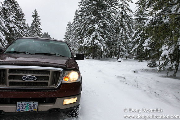 Snow Roads Mt HoodOregon