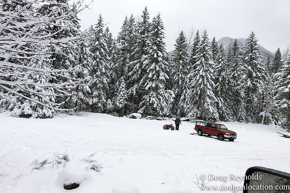 Snow Roads Mt HoodOregon