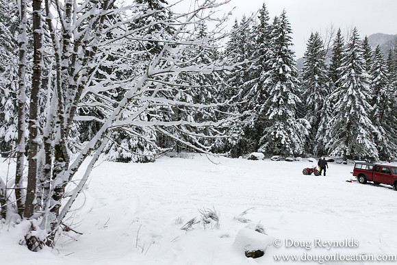 Snow Roads Mt HoodOregon