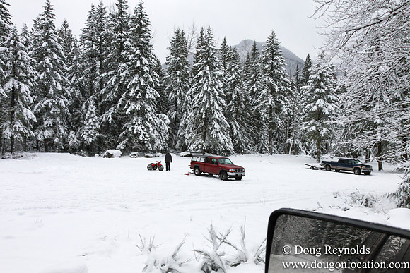 Snow Roads Mt HoodOregon