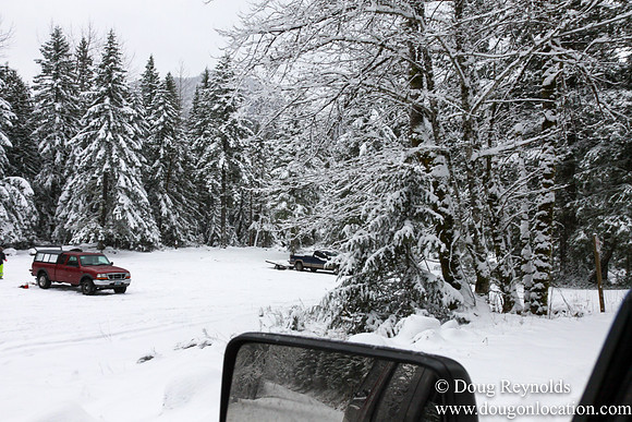 Snow Roads Mt HoodOregon